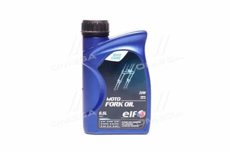 Олива гідравл. ELF MOTO FORK OIL 20W (Каністра 0.5л) для вилок та амортизаторів Elf 194971