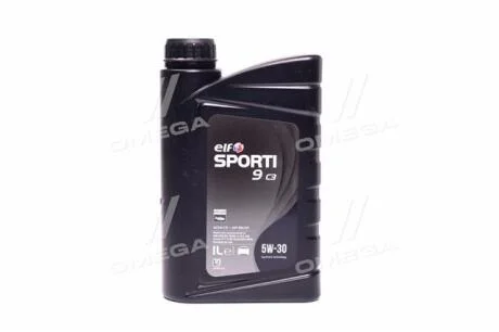 Олива моторна ELF SPORTI 9 C3 5W-30 (Каністра 1л) Elf 214255