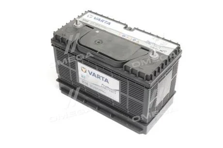 Аккумулятор 105Ah-12v PM Black(H16) (330x172x240),L,EN800 клеммы по центру Varta 605 103 080