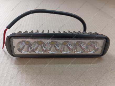 Фара LED дополнительная 12/24В, 6х3W, 157х42х40мм Tempest TP-6340