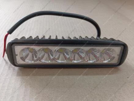 Фара LED додаткова 12/24В, 6х3W, 157х42х40мм Tempest TP-6340