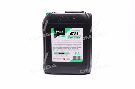 Антифриз концентрат ECO -80C GREEN G11 5л <AXXIS > AXXIS Польша P999-G11Gr ECO5l