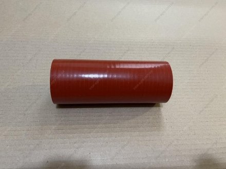 Патрубок радиатора ЗИЛ 130,131 нижний/промежуточный (СИЛИКОН красный, D=50 мм., L=150 мм.) RED LORRY 130-1303026