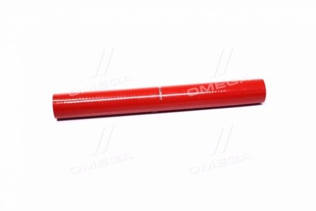 Патрубок радиатора МАЗ 5336 верхний (СИЛИКОН красный, D=40 мм., L=420 мм.) RED LORRY 5336-1303010 А2