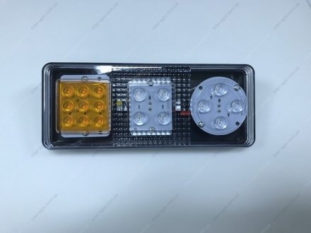 Ліхтар МТЗ задній світлодіодний LED (прозоре скло) Дорожня карта ФП-401 LED (фото 1)