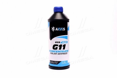 Антифриз концентрат ECO -80C BLUE G11 1,5л <AXXIS > AXXIS Польша P999-G11B ECO