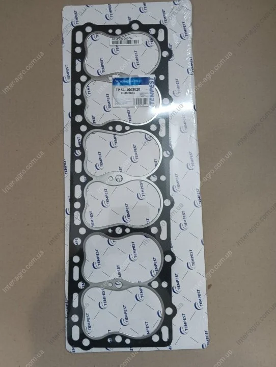 Прокладка головки блока ГАЗ 52 (TEMPEST) Tempest 51-1003020 (фото 1)
