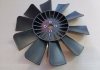 Вентилятор системи охолодження ГАЗ 3302, Газель (10 лопатей, з пластиною, пластик) АВТО-СОЮЗ 88 3302-1308010-10 (фото 2)