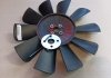 Вентилятор системы охлаждения ГАЗ 3302, Газель (10 лопастей, с пластиной, пластик) АВТО-СОЮЗ 88 3302-1308010-10 (фото 1)