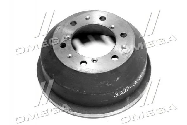 Барабан тормозной задний ГАЗ 3307, 3309, 53 RIDER 3307-3502070 (фото 1)