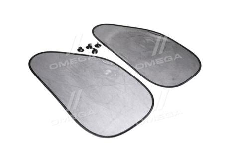 Шторки на бічні стекла 65х38 см, 2 шт <ДК> Дорожня карта DK-002S6538