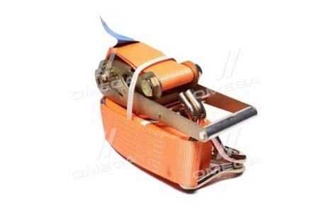 Стяжка вантажу, 10т. 75mm.x10m.(0.5+9.5) метал. ручка <ДК> Дорожня карта DK-3965