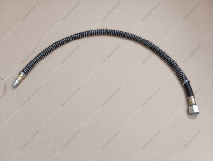 Шланг тормозной ЗИЛ 131 передний (ЕВРО обжим, L=800 мм, рукав ПРЕМИУМ (Чехия), гайка М20х1,5-штуцер) АВТО-СОЮЗ 88 131-3506060