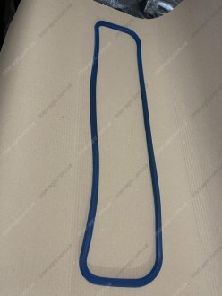 Прокладка крышки головки цилиндров ЯМЗ 238 (материал NBR, синяя) DETALKA 238-1003270 (фото 1)