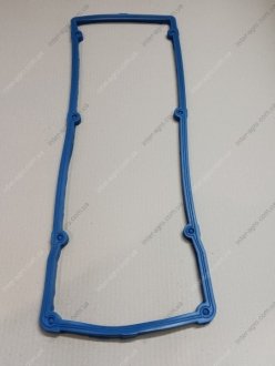 Прокладка крышки клапанной дв. ЗМЗ 406 (материал NBR, синяя) АВТО-СОЮЗ 88 406.1007245