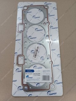 Прокладка ГБЦ ВАЗ 2110, 2112 82,0 дв. 1.5-1.6 16кл. металл с герметиком Tempest TP.21120-1003020М (фото 1)