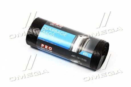 Пакеты для мусора 60*80, чорн, HD, 60л/40шт. PRO SERVICE Н/в 1923080221