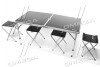 Стол складной 120*60 для пикника, рыбалки + 4 стула (комплект) <AXXIS> AXXIS Польша Ax-791 (фото 1)