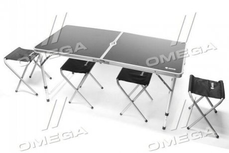 Стол складной 120*60 для пикника, рыбалки + 4 стула (комплект) <AXXIS> AXXIS Польша Ax-791