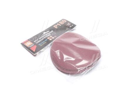 Круг шліфувальний самозачепний, Р180 на тканинній основі d-125 (10 шт.) <ДК> Дорожня карта DK-5125180