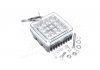 Фара LED прямоугольная 27W, 16+36 ламп, 107*109мм, комб. луч 12/24V 6000K, 3600Lm (JUBANA) Jubana, Литва 453701084 (фото 2)