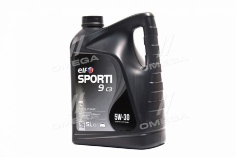 Масло моторн. SPORTI 9 C3 5W-30 (Канистра 5л) Elf 214249