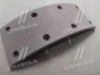 Накладка гальмівна ГАЗ 3307, 3309, 53 передня, ГАЗ 66 передня/задня коротка свердлена (200х80) (ДК) Дорожня карта 51-3502105 (фото 2)