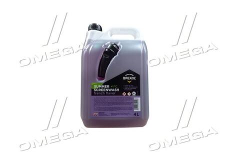 Омыватель летний French flavor (c лейкой) <> 4л BREXOL BRX-086
