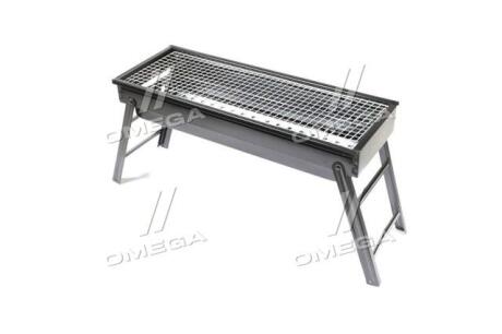 Мангал раскладной с решеткой (барбекю) для пикника, рыбалки 60см*22см <AXXIS> AXXIS Польша Ax-806