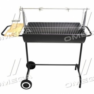 Мангал с вертелом на колесах (барбекю) для пикника, рыбалки <AXXIS> AXXIS Польша Ax-800
