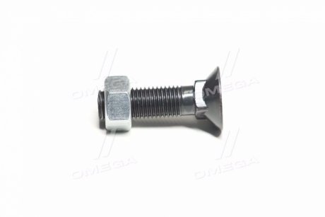 Болт 1199A М16х60 (10,9) потайний під квадрат DIN608 чорний без гайки (Unibolt) 1199A 16х60.10,9 (фото 1)