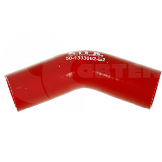 Шланг радіатора нижній L=130 МТЗ силікон син/оранж (SILA AC) Н/в 50-1303062-01