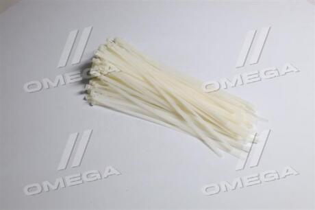 Хомут пластиковый многоразового использования 6х350 мм., белый 100 шт./уп. <ДК> Дорожня карта DK-G7.6*350WT