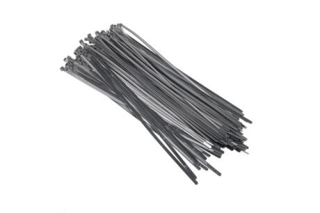 Хомут пластиковий багаторазового використання 6х450 мм, чорний 100 шт./уп. <ДК> Дорожня карта DK-G7.6*450BK
