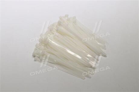 Хомут пластиковий багаторазового використання 6х150 мм, білий 100 шт./уп. <ДК> Дорожня карта DK-G7.6*150WT