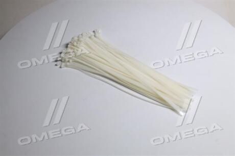 Хомут пластиковий багаторазового використання 6х450 мм, білий 100 шт./уп. <ДК> Дорожня карта DK-G7.6*450WT