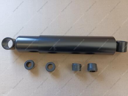 Амортизатор МАЗ, КАМАЗ, КРАЗ, УРАЛ подвески передней, металлический кожух (S.I.L.A. AC) S.I.L.A. А1-300/475-2905006