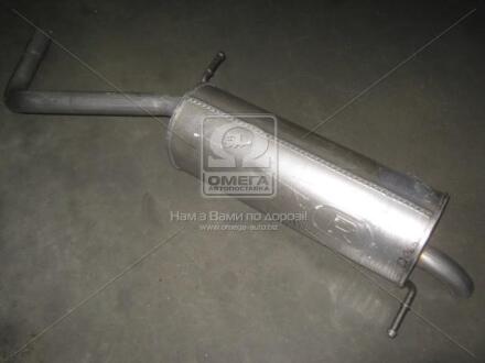 Глушник задн. SEAT IBIZA 1.4, SKODA FABIA 1.4, VW POLO 1.4 HATCHBACK (Polmostrow) Н/в 2435