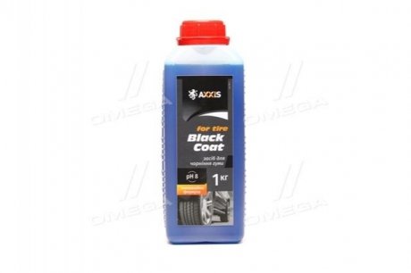 Чорниця (очисник) гуми Black Coat for Tire (каністра 1л)) <AXXIS> Н/в Ax-736-1