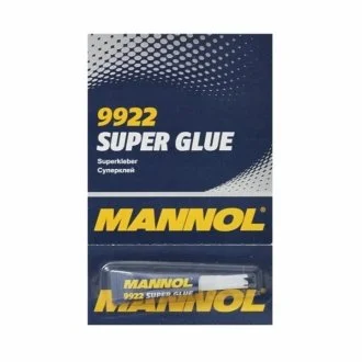 Клей секундный на молекулярной основе / Instant Glue 3гр MANNOL 9922