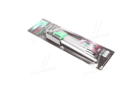 Набір Г-обр. 1,5-10мм 9од. супердовгих з кулею TOPTUL GAAL0917