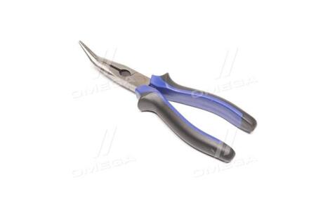 Плоскогубці з подовженими губками 8" загнуті СТАНДАРТ (СТАНДАРТ) Н/в PLBN0108