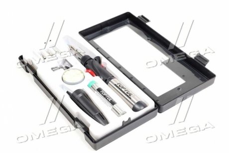 Паяльник газовий 150W з комплектом насадок 8од. TOPTUL EGAE0801