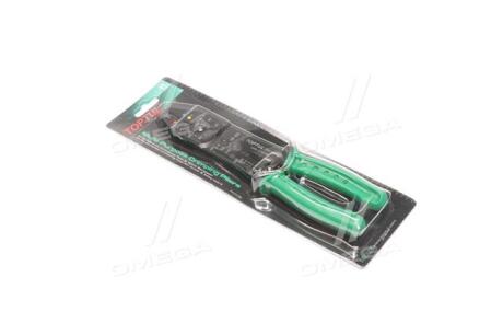 Кліщі для обтискання клем та зняття ізоляції TOPTUL DIBB1009