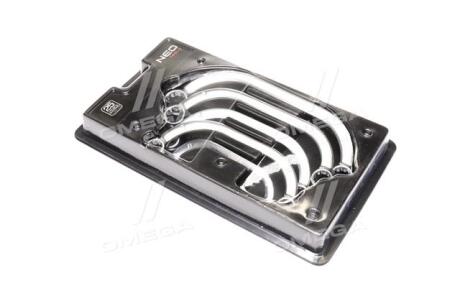 Ключи накидные изогнутые 9-22 мм, набор 5 шт. (про-во) NEO 09-176