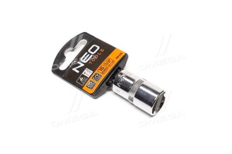 Головка сменная 6-гранная 1/2", 16 мм (про-во) NEO 08-016