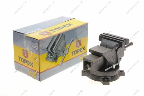 Тиски поворотные, 100 мм. (про-во) Topex 07A210