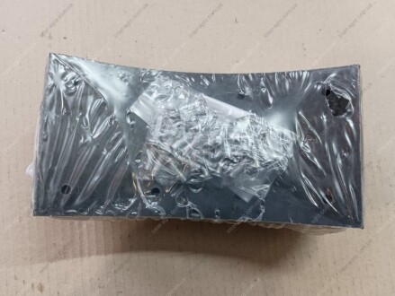 Накладка тормозная ПАЗ-3205 R1 14/11мм (сверленая с заклепками) Премиум RIDER RD-16.3502110-R1