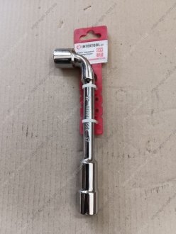 Ключ торцевой с отверстием L-образный 17мм Intertool HT-1617