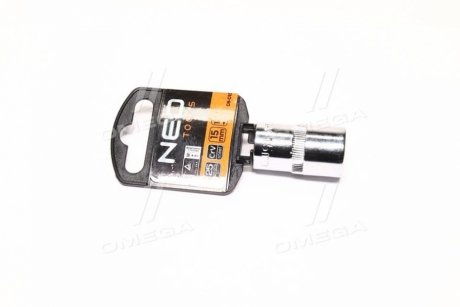 Головка сменная 6-гранная 1/2", 15 мм NEO 08-015